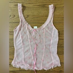 pastel valentine’s day cami